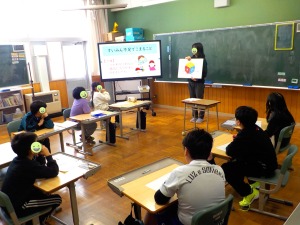 すいみんについての保健授業