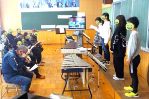 5・6年生ミニコンサート（授業参観）