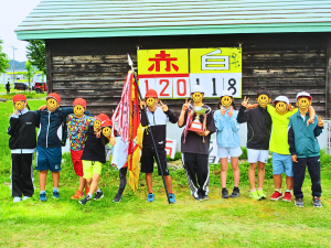 閉会式後の記念撮影