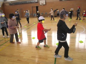多度志音頭の練習