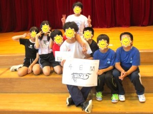 実習生との記念写真